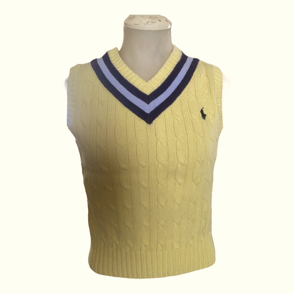 Polo by Ralph Lauren Boys Sweater Vest Size 6